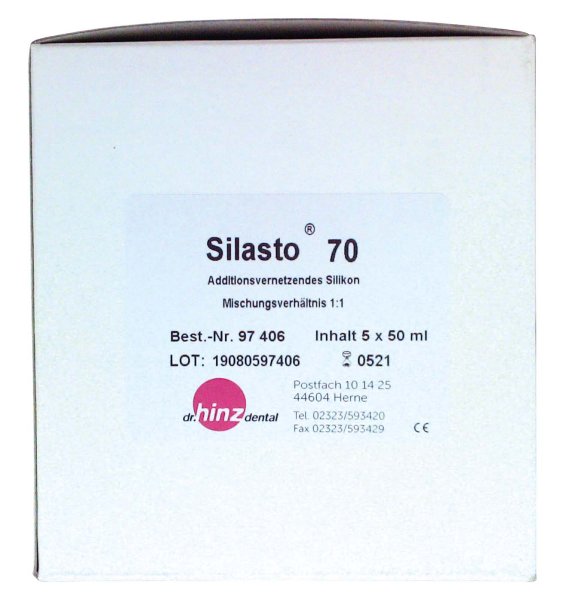 Silasto® 5 x 50 ml Doppelkartusche, shore 50