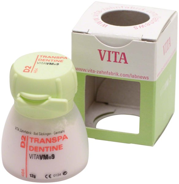 VITA VM® 9 classical A1-D4® 12 g Pulver transpa dentine D2