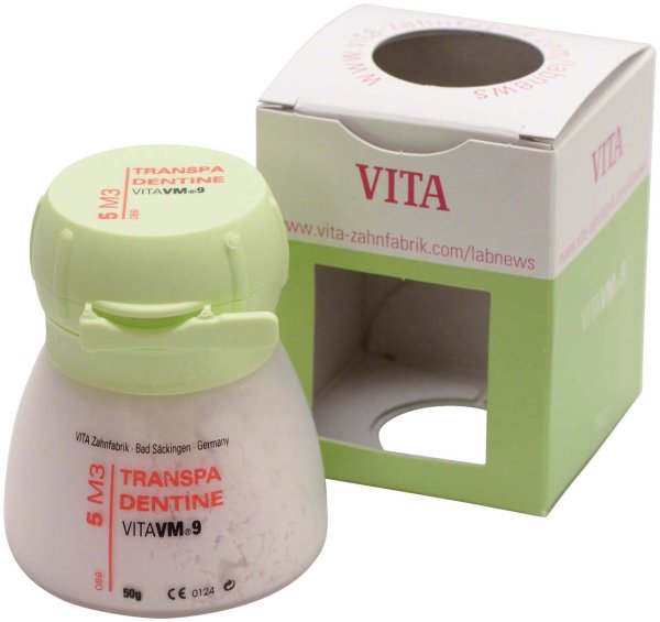 VITA VM® 9 3D-MASTER® 50 g Pulver transpa dentine 5M3