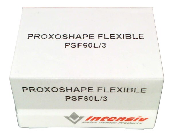 PROXOSHAPE Flexible 3 Stück lang, 0,1 mm, braun mittel, 11 mm, 60 µm