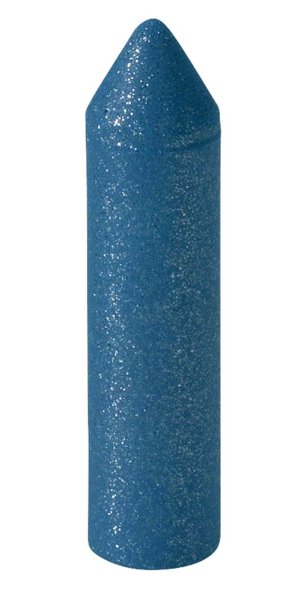 EVE UNIVERSAL blau 10 Stück unmontiert, blau mittel, Figur Torpedo, 6 x 24 mm