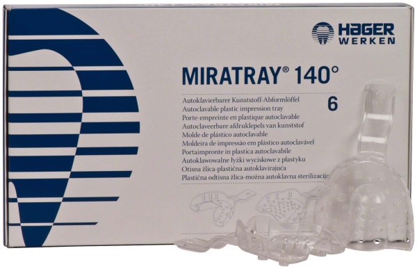 MIRATRAY® 140 ° 6 Stück OK AS2, medium