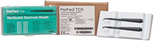 PerFect® TCS Elektroden 2 Stück 45° gerader Schnitt