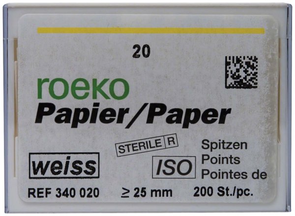 roeko Papier Spitzen weiss 200 Stück ISO 020