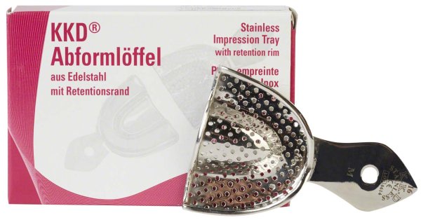 KKD® Abformlöffel Kieferorthopädie OK-16, M, perforiert