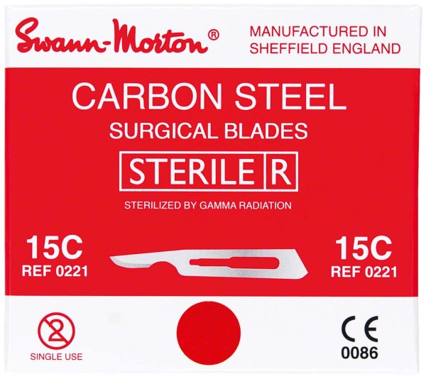 Swann-Morton® Skalpelle 100 Stück 44019