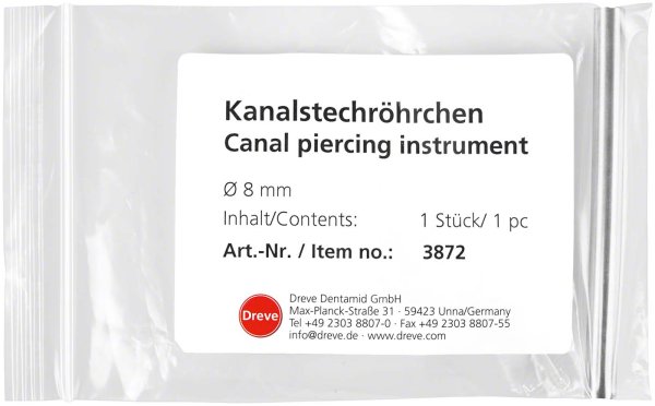 Kanalstechröhrchen Ø 8 mm