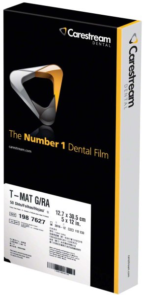 T-MAT G/RA Film 50 Stück 12,7 x 30,5 cm