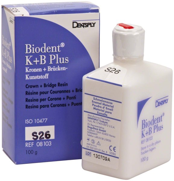 Biodent® K+B Plus Massen 100 g Pulver schmelz 26