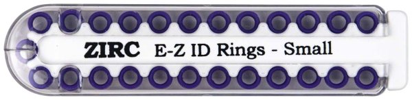 EZ-ID Markierungsringe 25 Stück neonlila, Ø 3 mm
