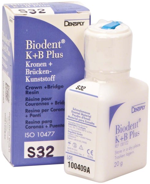 Biodent® K+B Plus Massen 20 g Pulver schmelz 32