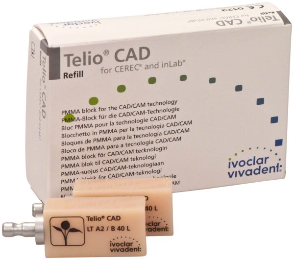 Telio® CAD 3 Stück Gr. B40L, A2 LT