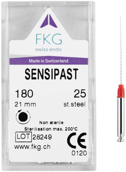 FKG Sensipast 4 Stück 21 mm ISO 025