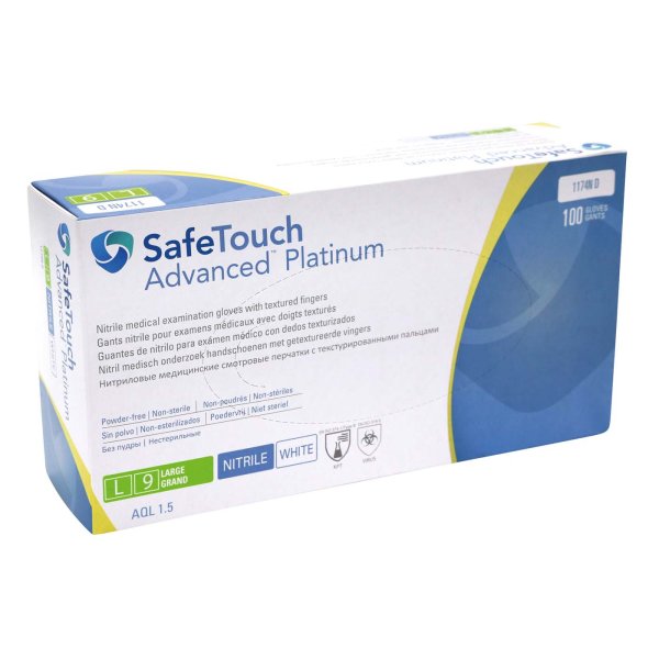 Medicom® SafeTouch® Advanced Platinium 100 Stück puderfrei, weiß, L