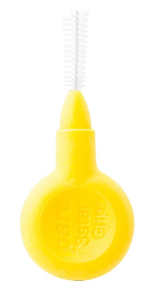 paro® ISOLA 3STAR-Grip Ø 2 mm, medium, Weichgummigriff, mit Schutzkappe, gelb
