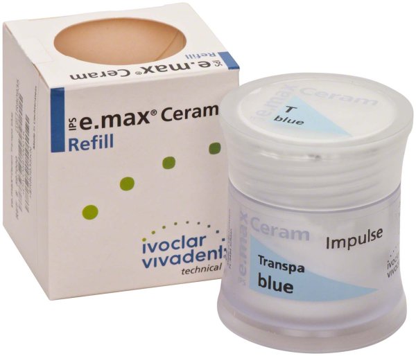 IPS e.max® Ceram 20 g Pulver transpa blue