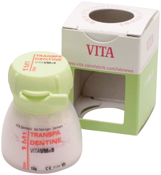 VITA VM® 9 3D-MASTER® 12 g Pulver transpa dentine 1M1