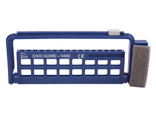 Endo Guard dunkelblau, 13,7 x 1 x 5,6 cm, für 16 Handinstrumente