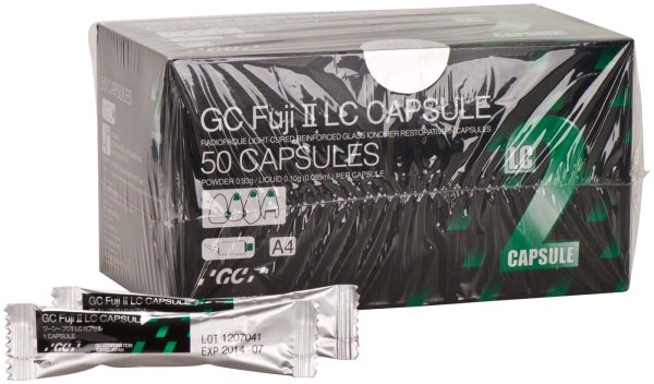 GC Fuji® II LC Capsule Improved 50 Kapseln A4