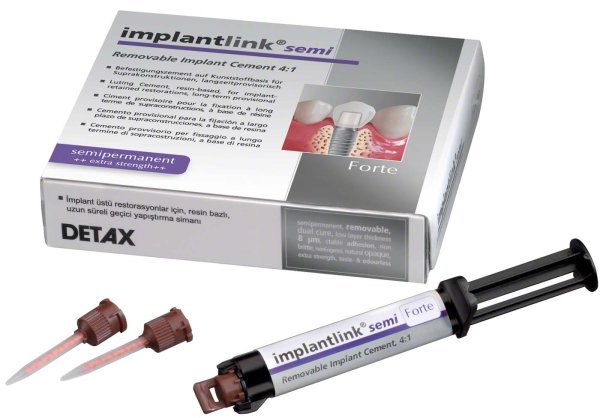 implantlink® semi **Standardpackung forte** 5 ml Kartusche mini-mix