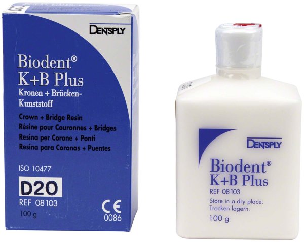 Biodent® K+B Plus Massen 100 g Pulver dentin 20
