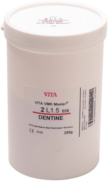 VITA VMK Master® VITA SYSTEM 3D-MASTER® 250 g Pulver dentine 2L1.5