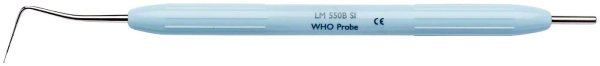 LM WHO Parodontometer 550B einendig, hellblau, LM-ErgoNorm™-Griff