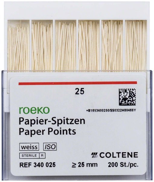 roeko Papier Spitzen weiss 200 Stück ISO 025
