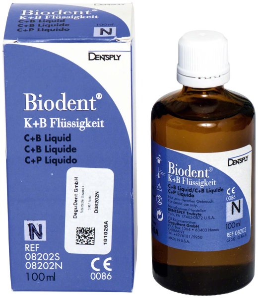 Biodent® K+B Plus Flüssigkeiten 100 ml Flüssigkeit "N", für die Küvettentechnik
