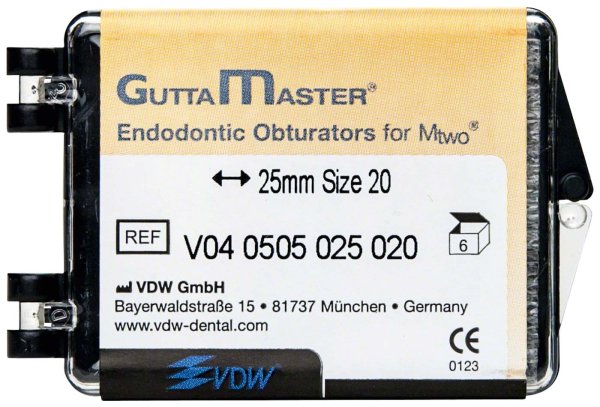 GuttaMaster® Obturatoren 6 Stück ISO 020