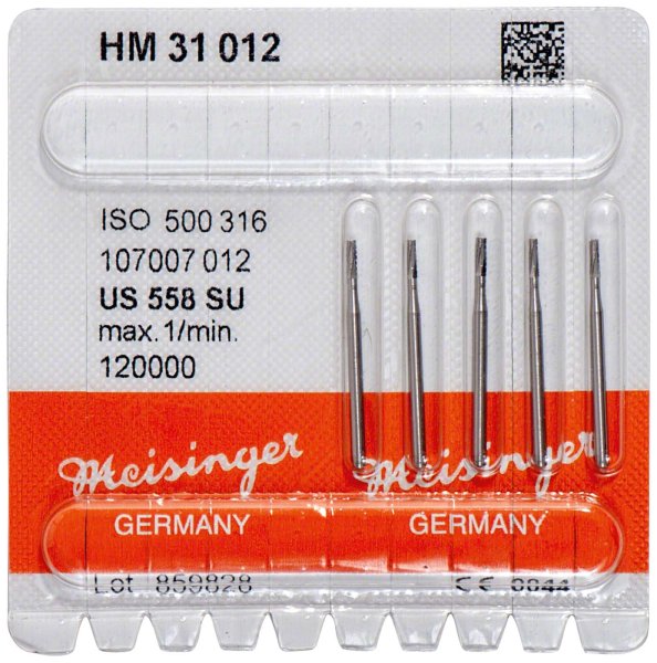 HM-Bohrer 31 5 Stück FGXL, Figur 107, 4,1 mm, ISO 012