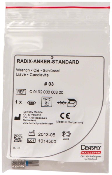 RADIX-ANKER-STANDARD Steckschlüssel 3