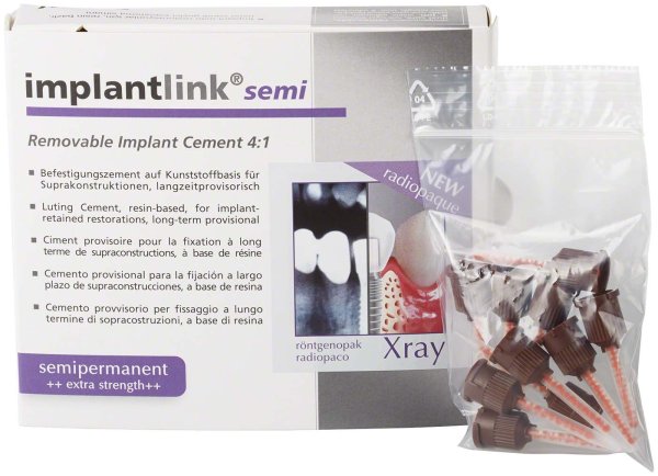 implantlink® semi **Standardpackung Xray** 5 ml Kartusche mini-mix