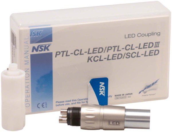 LED-Turbinenkupplungen PTL-CL-LED, für NSK, ohne Wassermengenregler