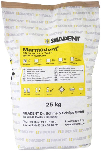 Marmodent® **Sack** 25 kg gelb