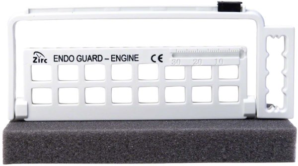Endo Guard weiß, 13,7 x 1 x 5,6 cm, für 11 Maschinen und 5 Handinstrumente