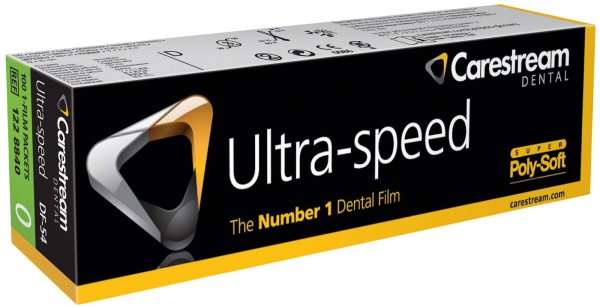 Ultra-speed Periapical 100 Einzelfilme 2,2 x 3,5 cm, DF-54