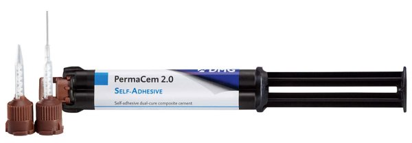 PermaCem 2.0 9 g Spritze transparent, 15 Smartmix-Tips Short, 5 Smartmix-Tips Endo M