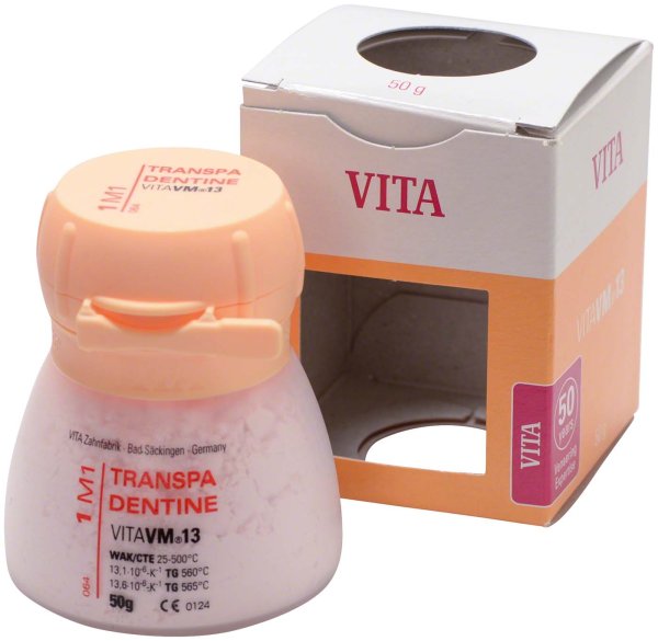 VITA VM® 13 3D-MASTER® 50 g Pulver transpa dentin 1M1