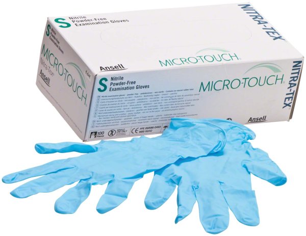 MICRO-TOUCH® Nitrax-Tex™ 100 Stück puderfrei, blau, S