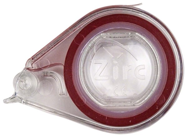 EZ-ID Markierungsbänder Zirc Abrollspender rot Bandlänge 3,0m, Ø 3mm