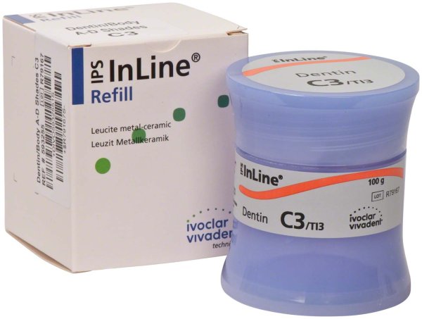 IPS InLine® 100 g Pulver dentin A-D C3