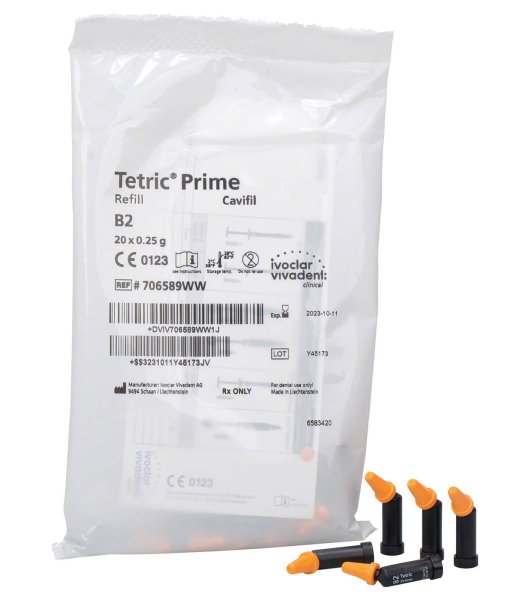 Tetric Prime 20 x 0,25 g Cavifil B2