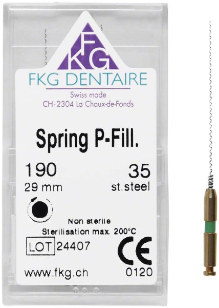 FKG Feder-Pastenstopfer 4 Stück 29 mm ISO 035