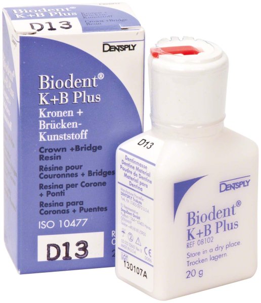 Biodent® K+B Plus Massen 20 g Pulver dentin 13