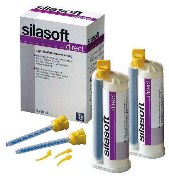 silasoft® direct 2 x 50 ml Doppelkartusche 10:1