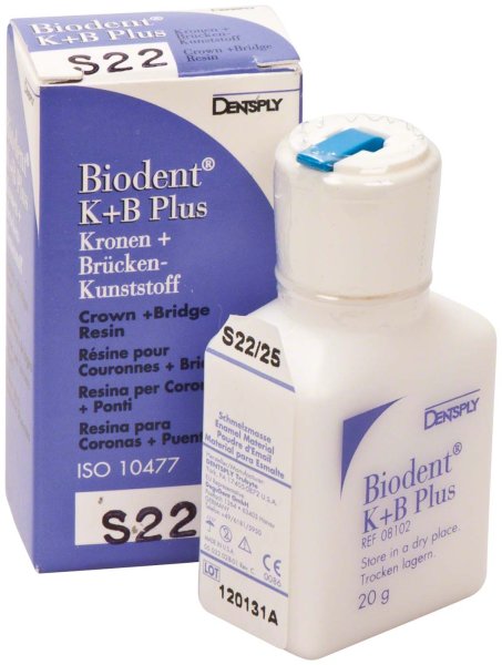 Biodent® K+B Plus Massen 20 g Pulver schmelz 25