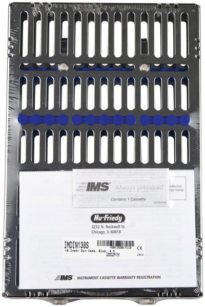 IMS Kassette Signature DIN DIN blau, für 18 Instrumente