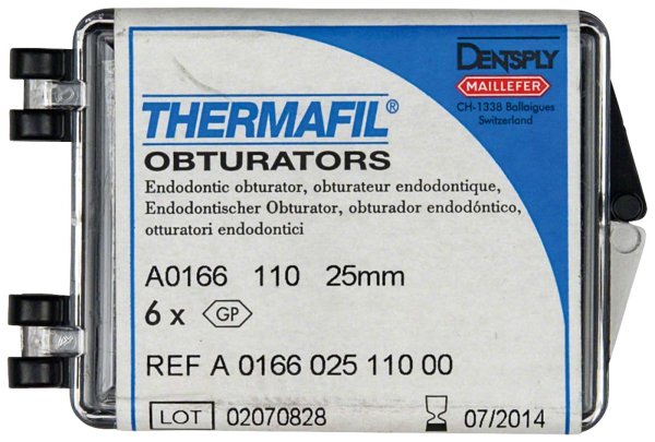 THERMAFIL® Obturatoren 6 Stück ISO 110