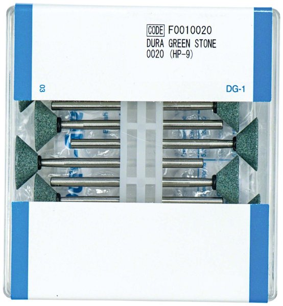 Dura-Green-Steine 12 Stück IC7, HP, ISO 125
